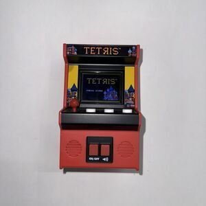 Tetris Mini Arcade Game Classics Electronic Handheld Retro Basic Fun Tested